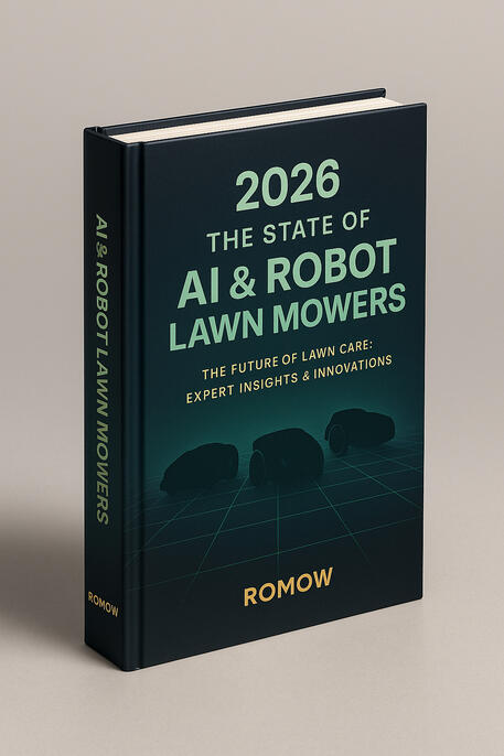 Badge of 2026 State of AI and Robot Mowing Report cover 2026 State of AI and Robot Mowing Report cover